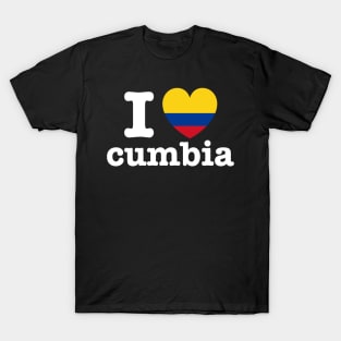 I love cumbia - colombiana - vallenato T-Shirt